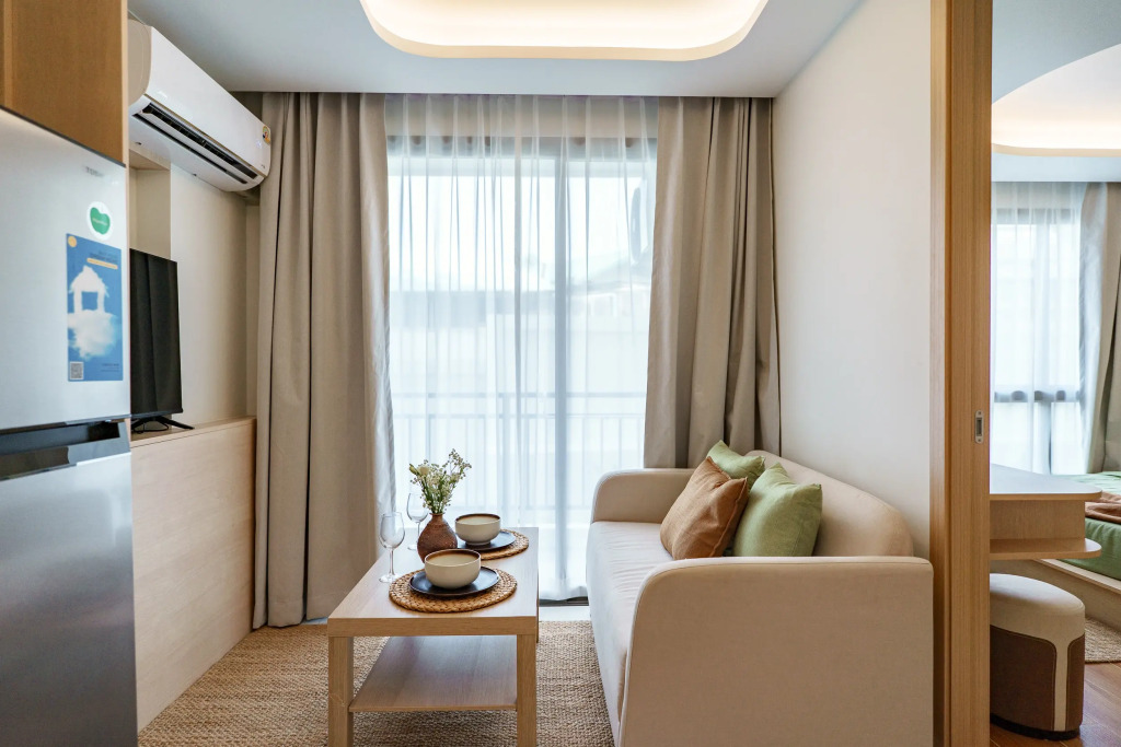Квартира Cozy 1BdR Kamala Beach Pools on the Roof