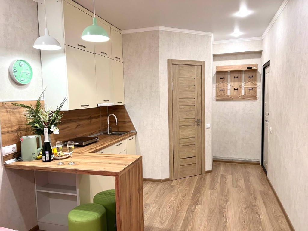 Квартира Уютная студия у Парка Green Studio