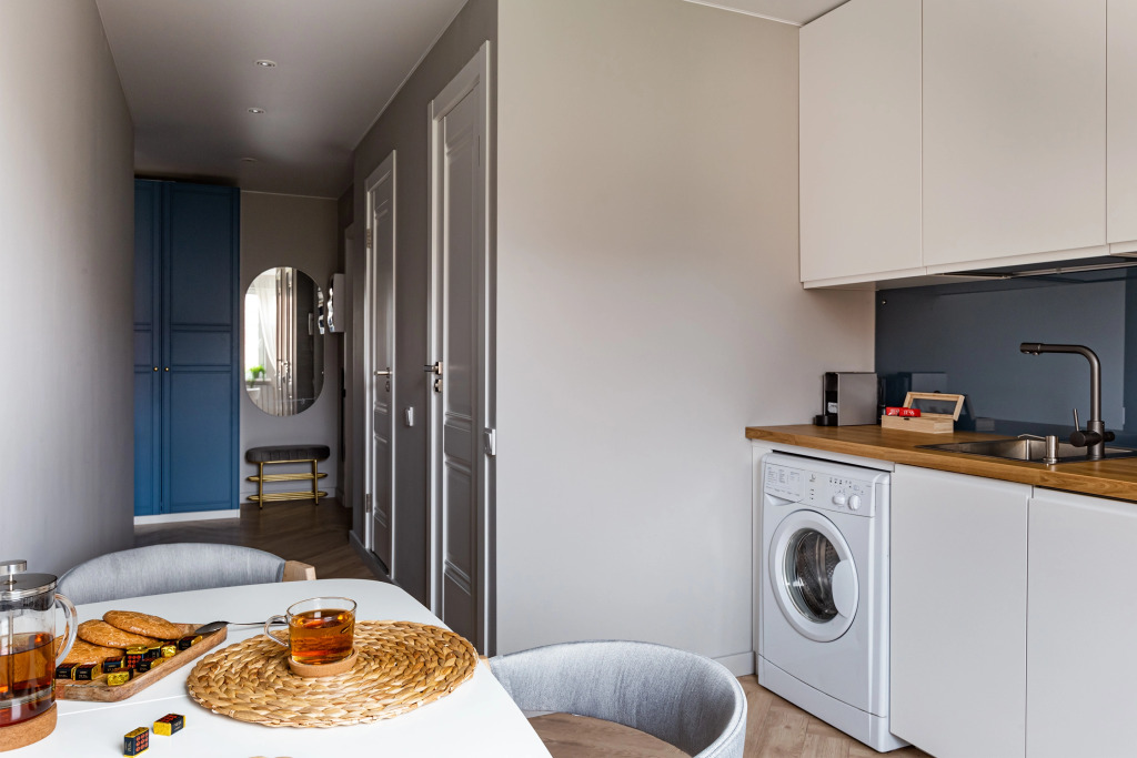 Квартира Piter Apartments двухкомнатные с кондиционером рядом с Лахтой