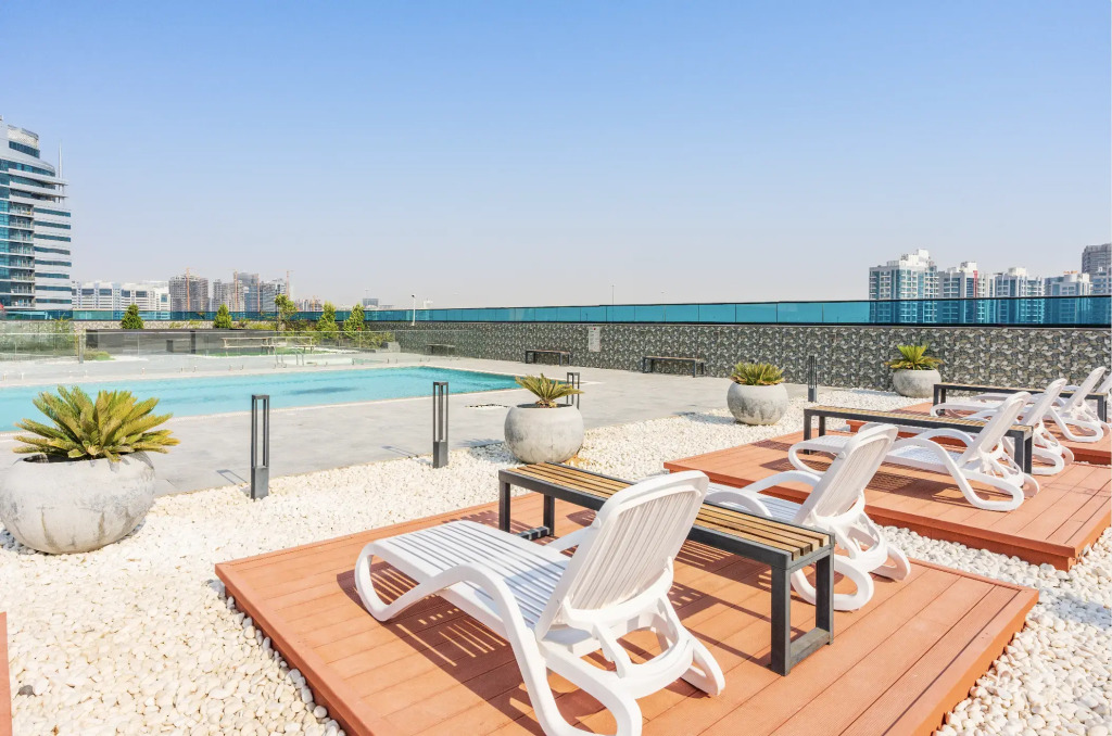 Апартаменты Stayis- Brand New Stylish Suite Studio apartment Dubai