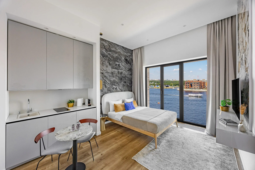 Апартаменты SkandiLOFT Deluxe High Floor