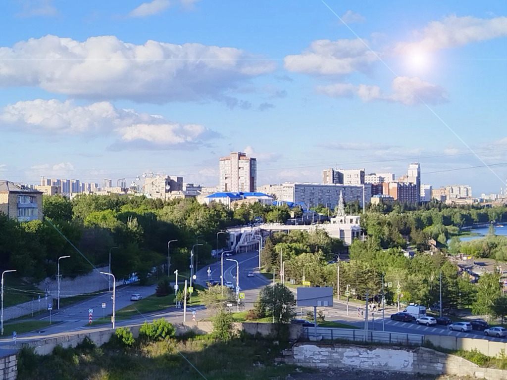 Квартира Студия на  набережной Енисея в Красноярске