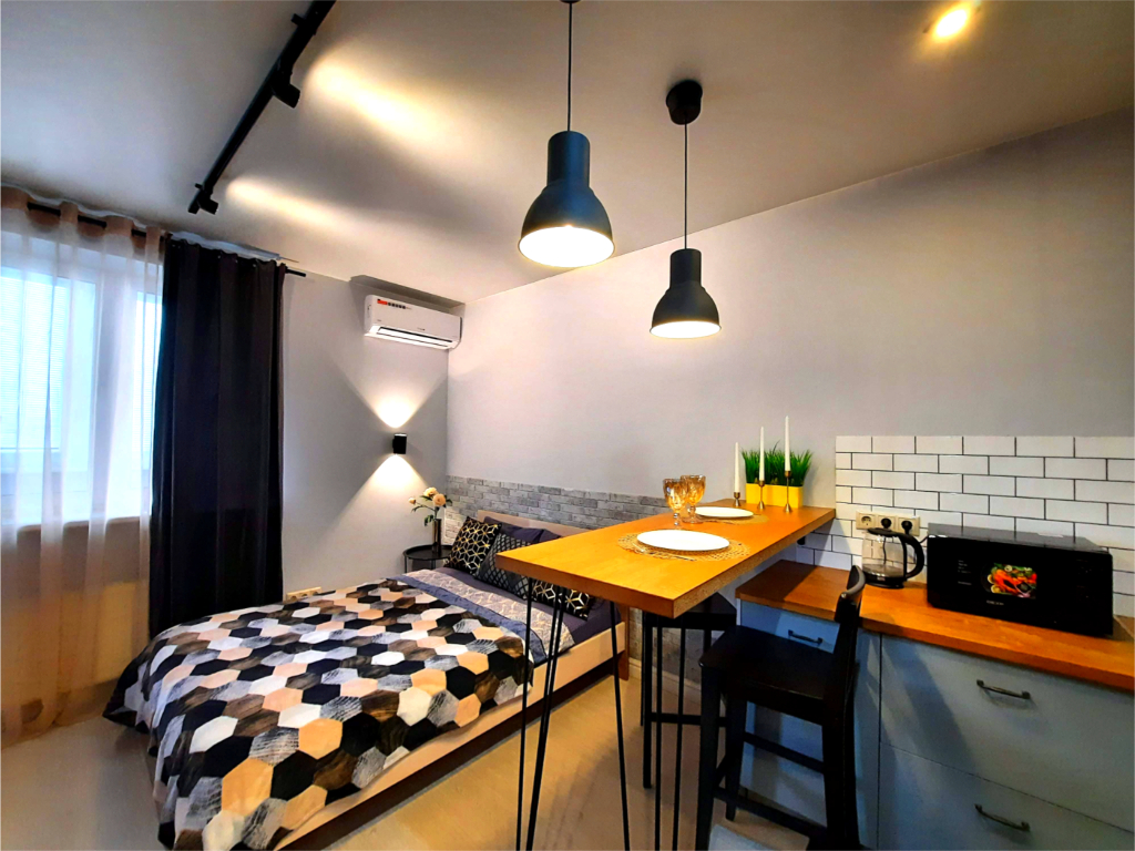 Квартира The Loft Уютная Студия у Метро Новокосино