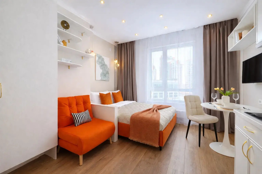 Квартира Студия Room2day Контраст