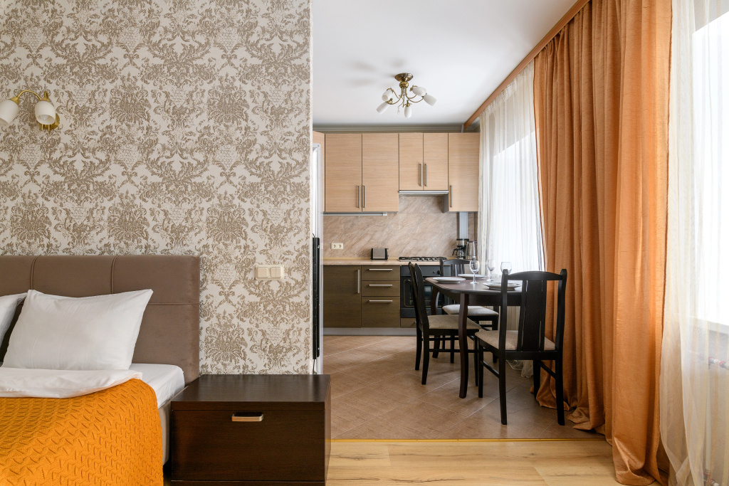 Апартаменты Sergeew Apartments Просторный на Набережной