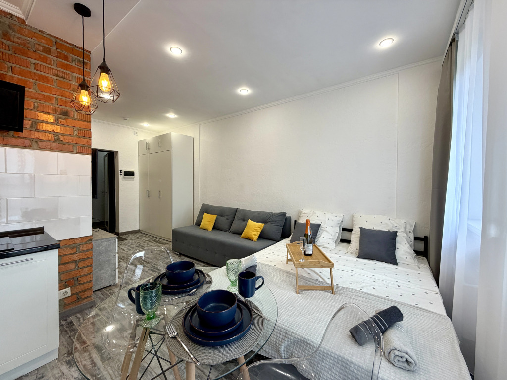 Квартира Loft студия с видом на реку