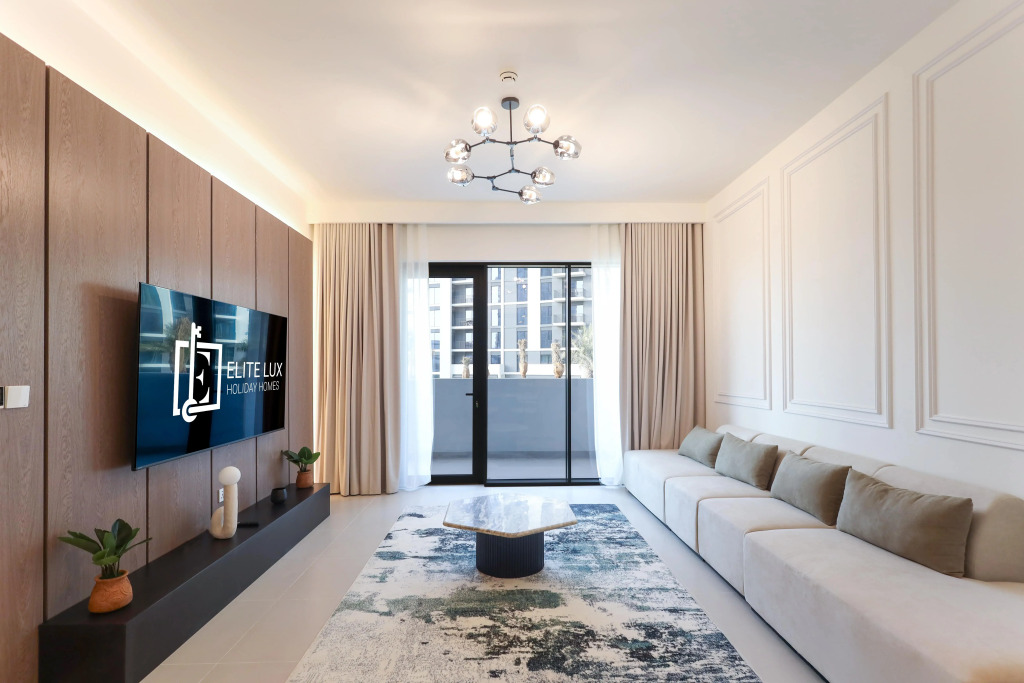 Апартаменты Elite LUX Holiday Homes Exquisite 2BR at Island Park 1 Dubai Creek Harbour