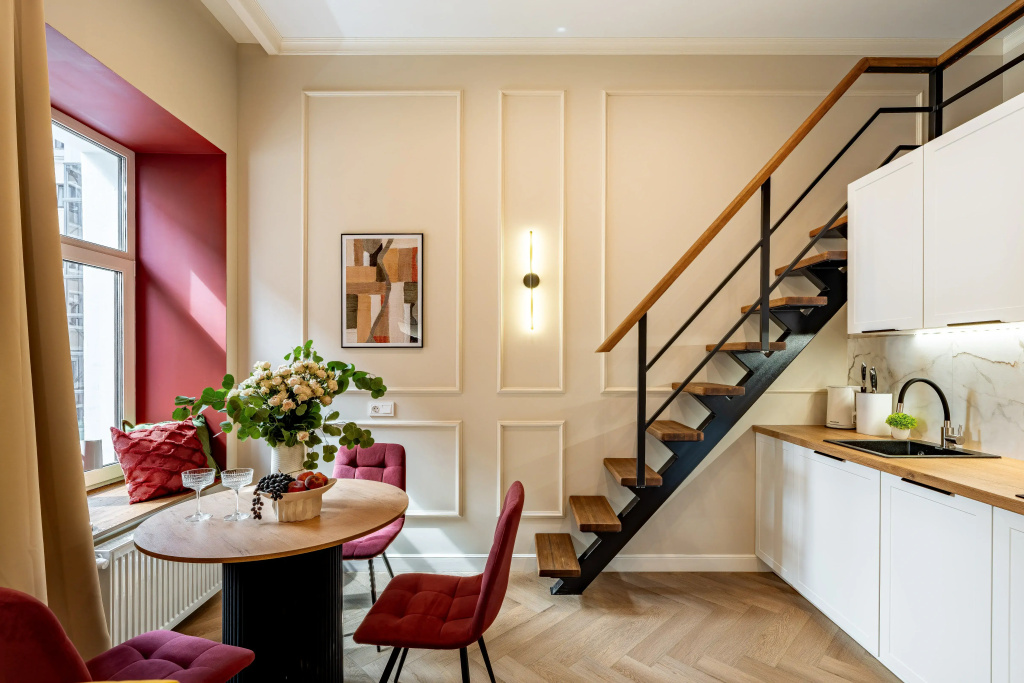 Апартаменты c 1 комнатой в Old flat