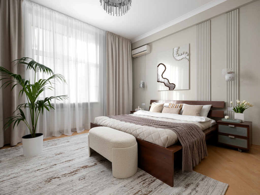Квартира GM Apartments Видовая Трехкомнатная с Эркерным Балконом