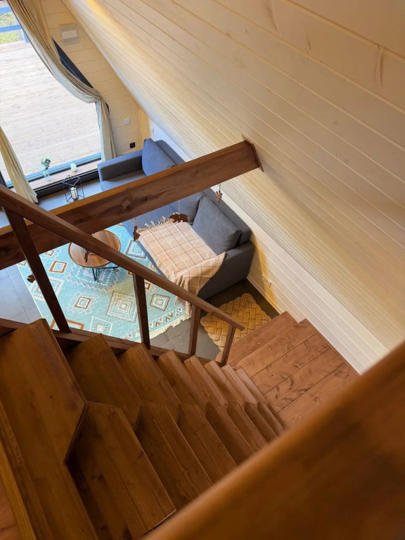 Частный дом Уединенный A-Frame в сосновом лесу