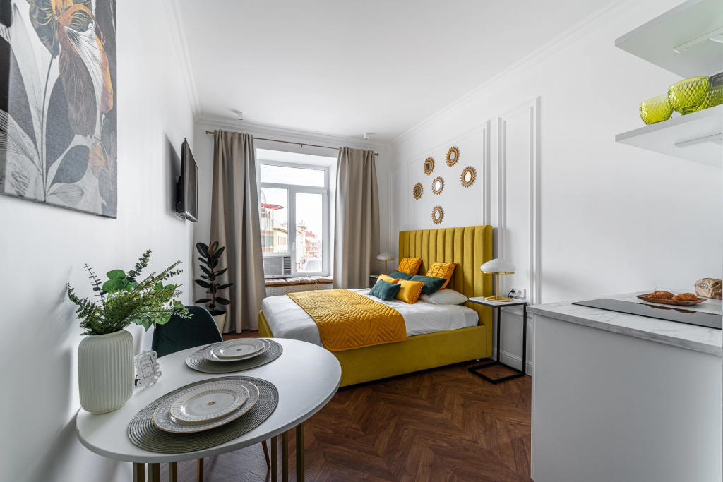 Апартаменты D apartments студия с видом на Невский проспект 3