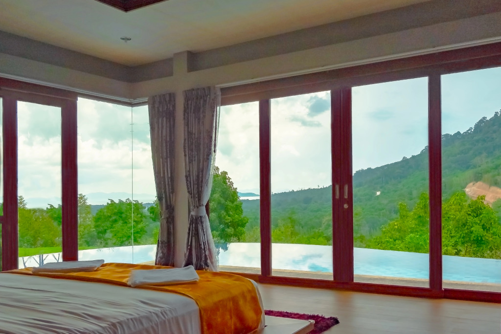 Ocean view Villa with Infinity Pool & King-bed	