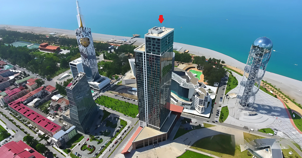 Апарт-отель на берегу моря, Porta Batumi Tower
