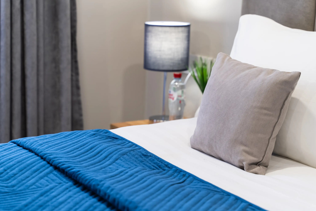 Апартаменты Lalapart Blue Sunset с панорамными окнами на 29 этаже в 3 минутах от м Дмитровская