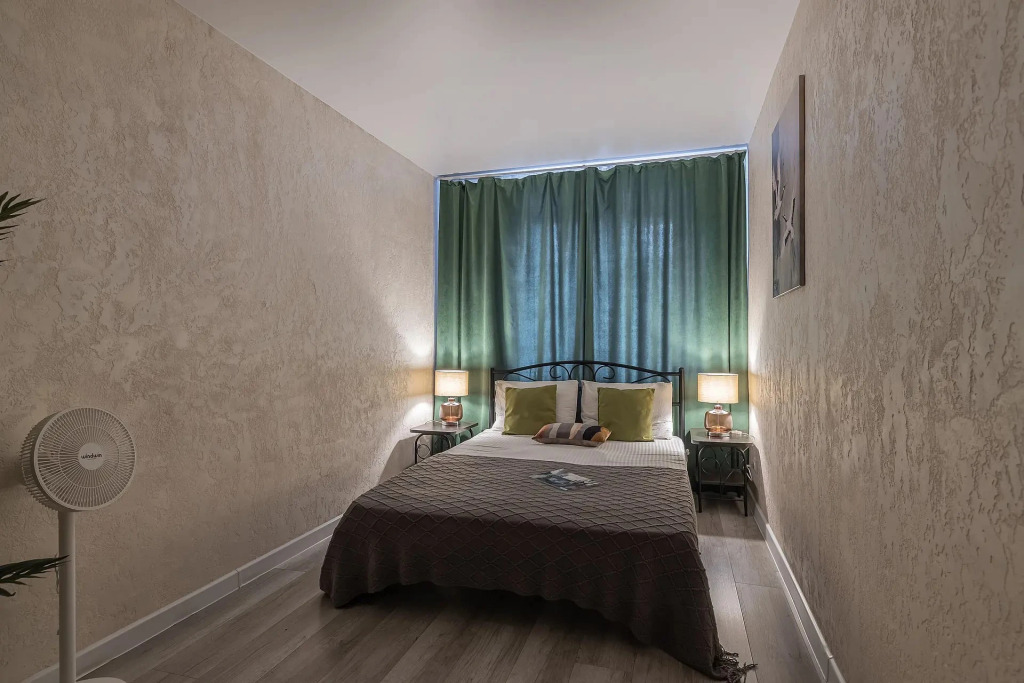 Квартира 2-комнатная 45 м² 2 кровати