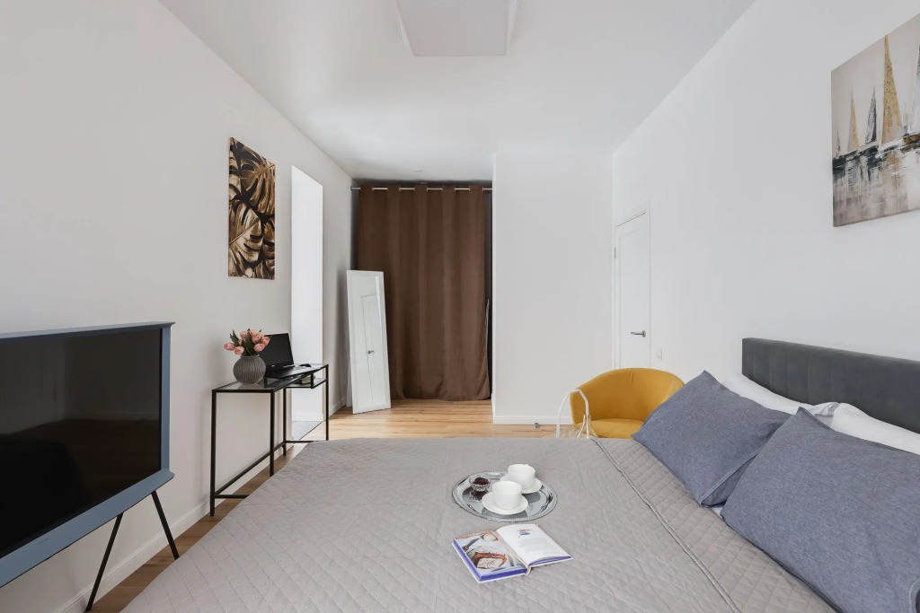 Апартаменты SMART LOFTS | Ivory | С отдельной спальней | Бизнес-класс у метро Дмитровская