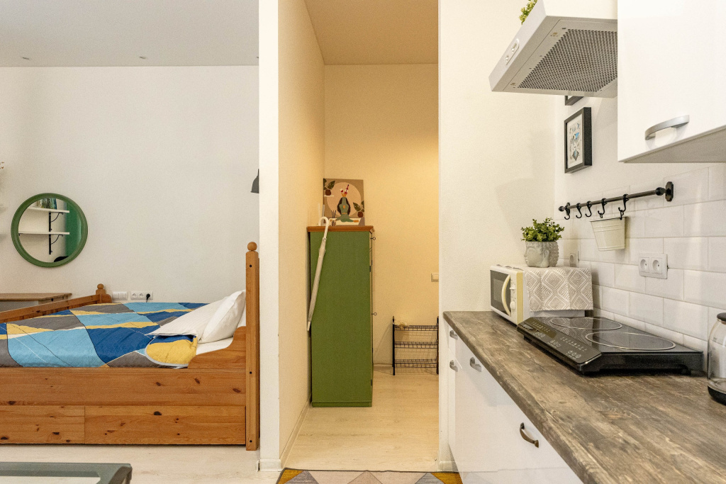 Квартира Студия Sergeew Apartments у нaбеpeжной Фoнтaнки