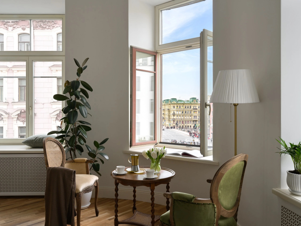 Апартаменты Minin Apartments с видом на Невский 150 кв.м.