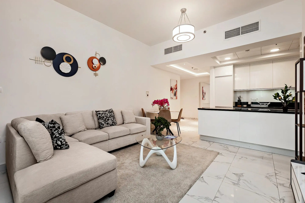 Апартаменты Stylish 1BR at Meera Tower