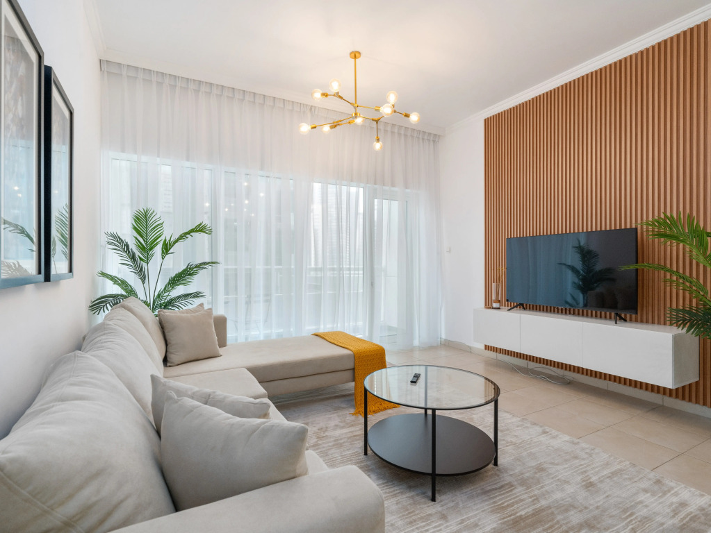 Апартаменты Upgraded Cozy 1BR-5 mins from Dubai Mall-City View