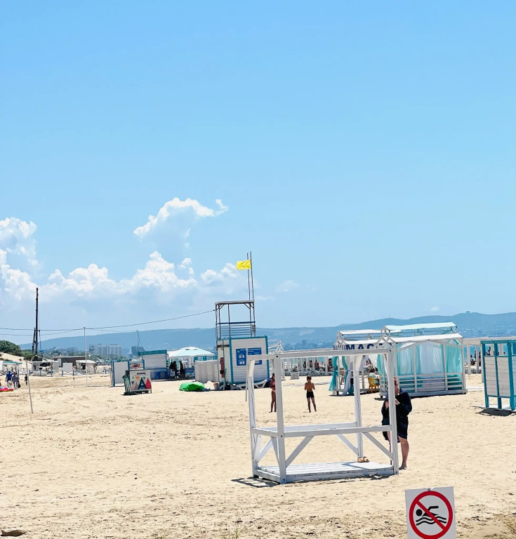 Квартира Уютная студия на берегу моря в Джемете