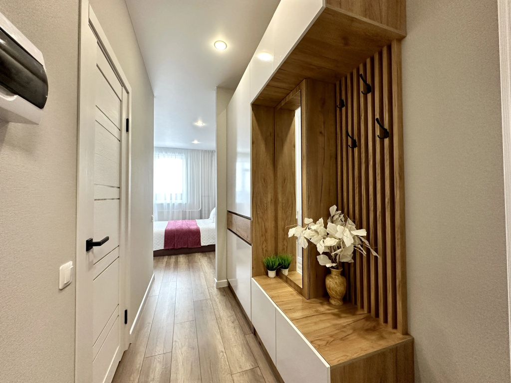 Квартира Enigma Apartments в ЖК Аквамарин рядом с набережной и ТРЦ Аквамолл