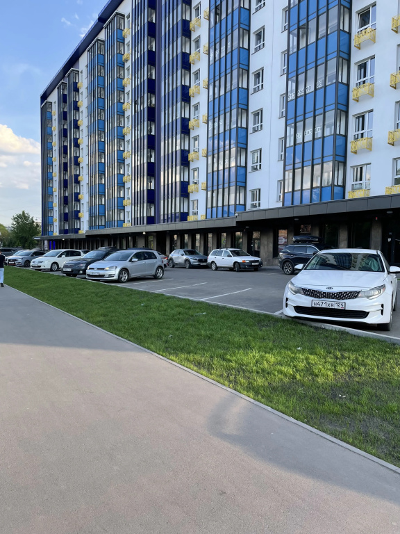 Квартира Уютная Однокомнатная на Космосе в Новом Доме со Свежим Уютным Ремонтом