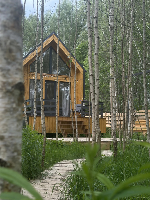 Шале в Стиле Barn Вблизи Реки Днепр