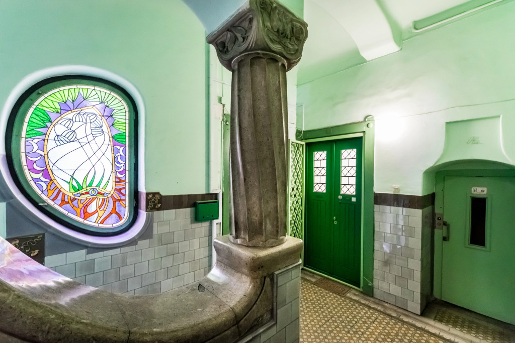 Budapest Art Nouveau Apartment