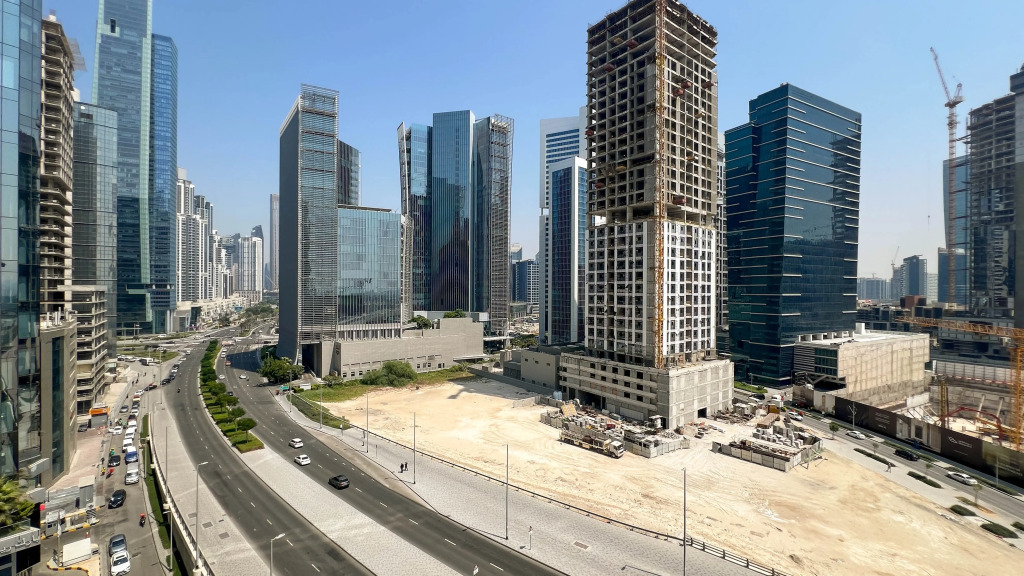 Апартаменты Keyrock Living Lakeview Retreat in Business Bay