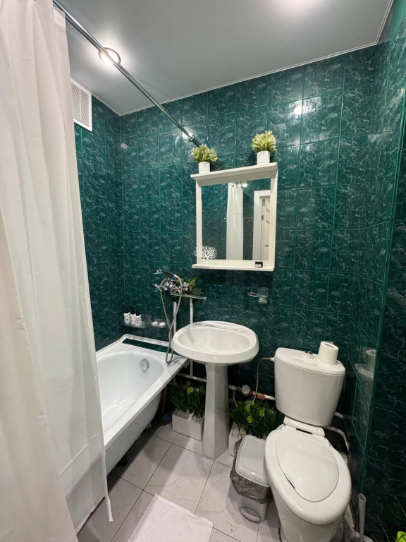 Квартира 1-к. 33 м² 3 Кровати
