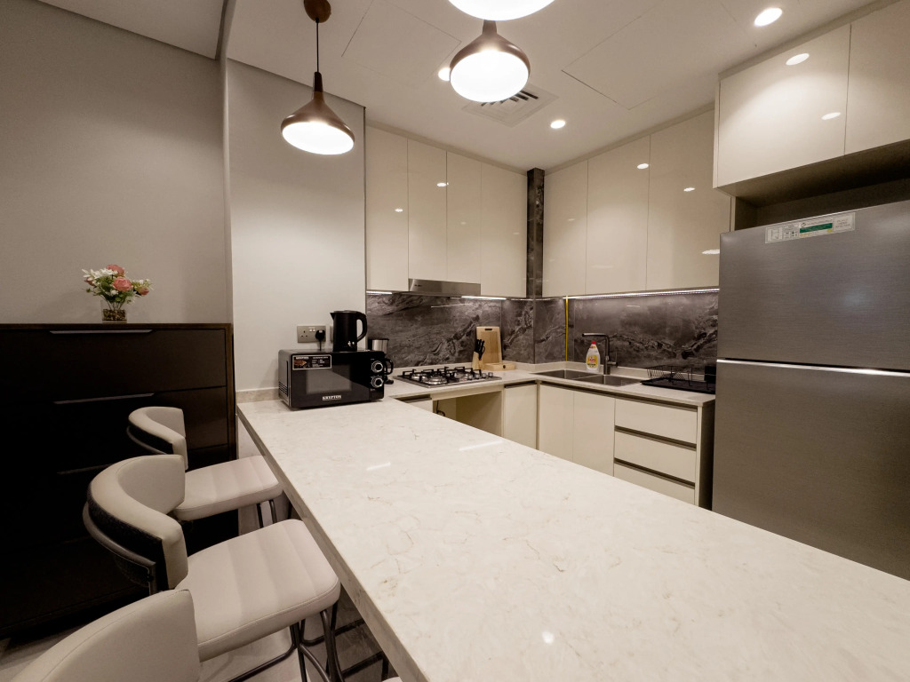 Апартаменты Vserve 1 BR Luxury Escape in Business Bay