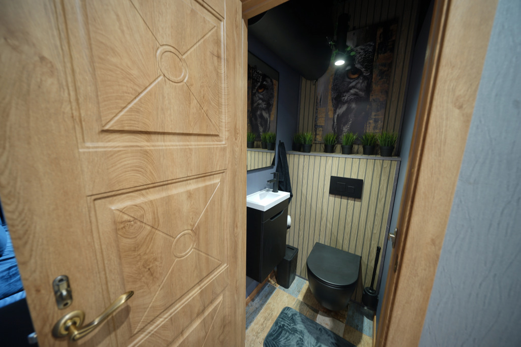 Квартира Forest Loft: двушка c кинотеатром, на острове и рядом с метро
