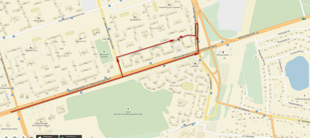 Апартаменты на Московской