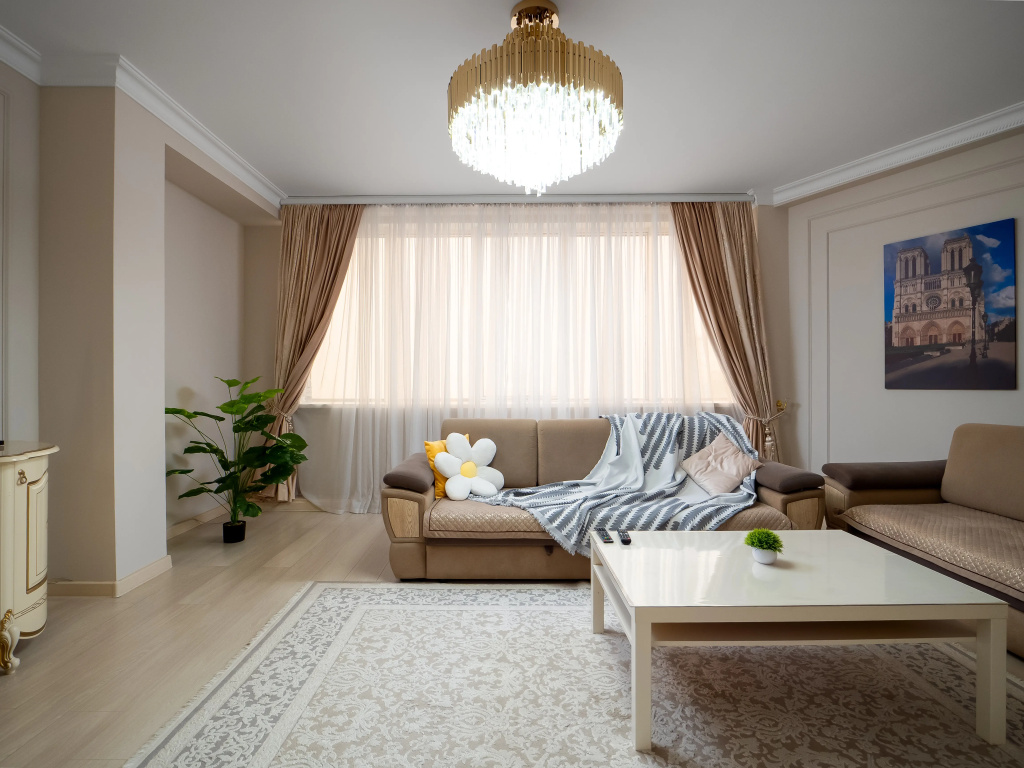 Квартира просторная в элитном ЖК Нурлы тау, Smart lux 320