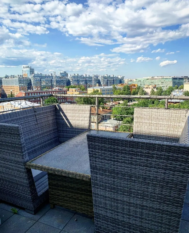 Квартира Панорамные Люкс Апартаменты с Дизайном R.Cavalli с Террасой