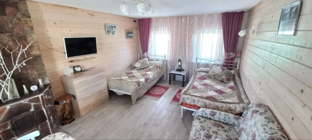 Гостевой Дом Домик с камином