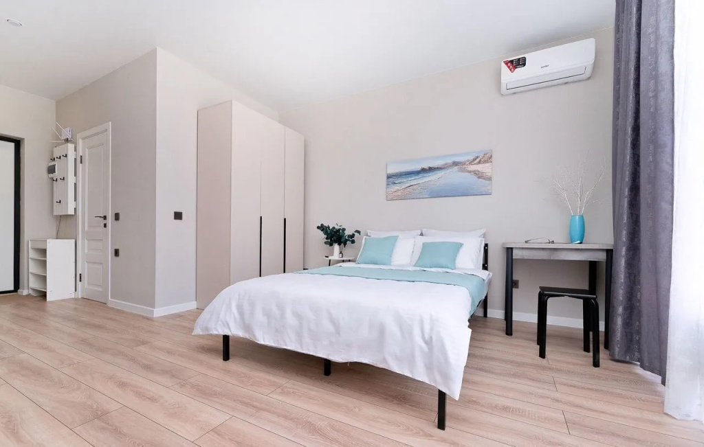 Квартира Студия 30 м² 2 Кровати