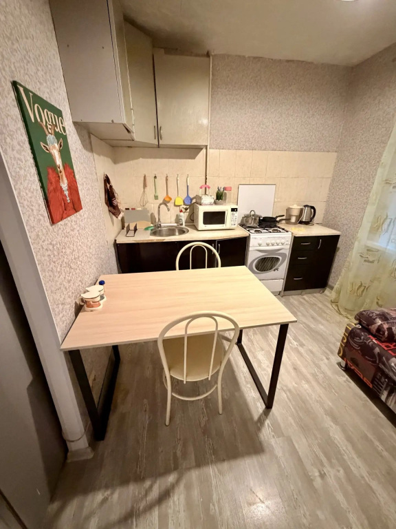 Квартира 1-комнатная 40 м² 3 кровати