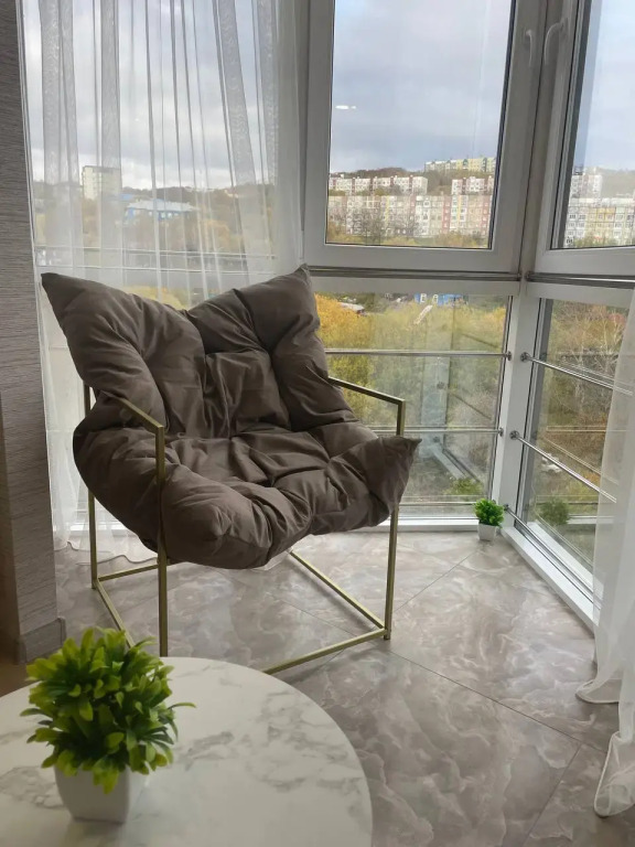 Квартира Lounge Вид на бухту Тихий океан лес и город