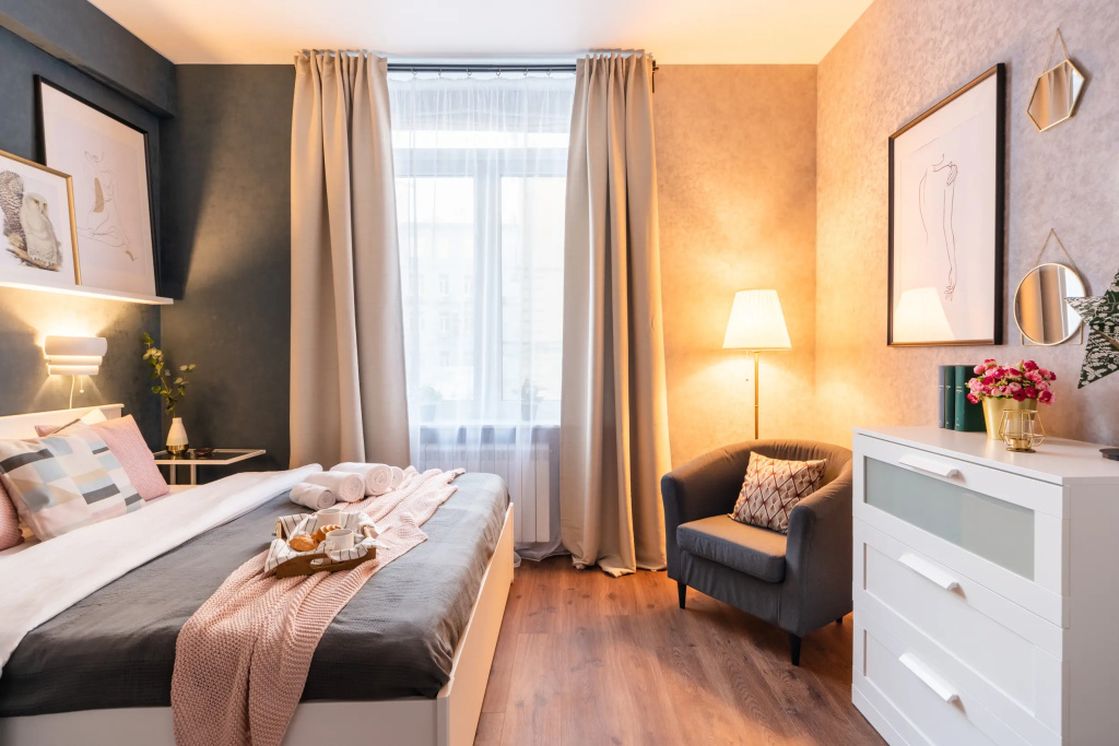 Квартира GM Apartments рядом с Кремлем на Полянке