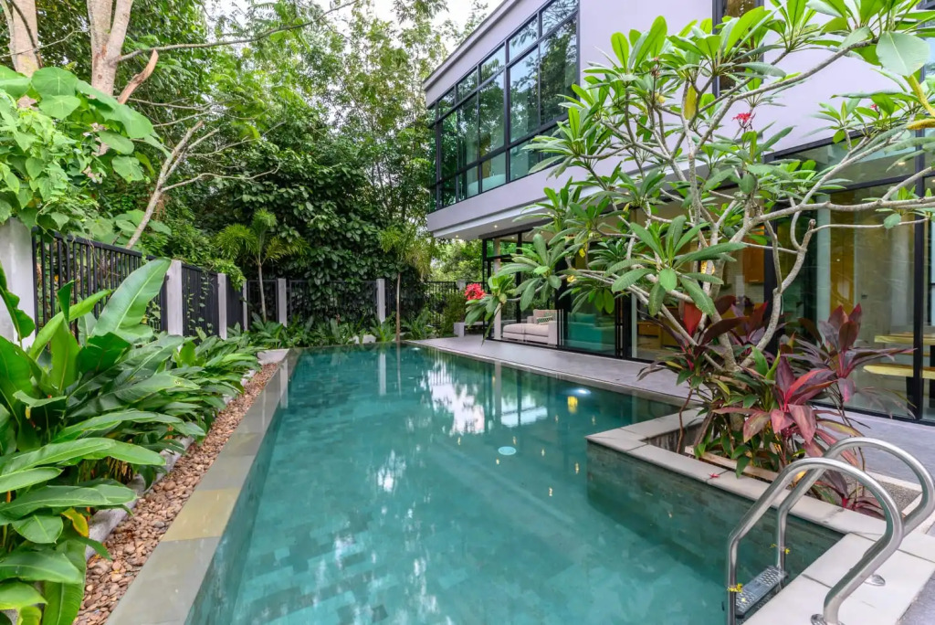 Вилла Tropical Paradise Villa with Large Pool