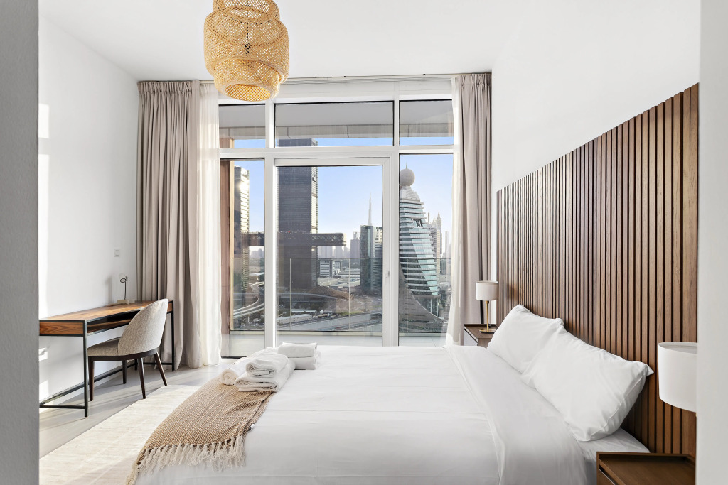 Апартаменты WelHome - Luxurious and Breathtaking Views 1BR in Za'abeel