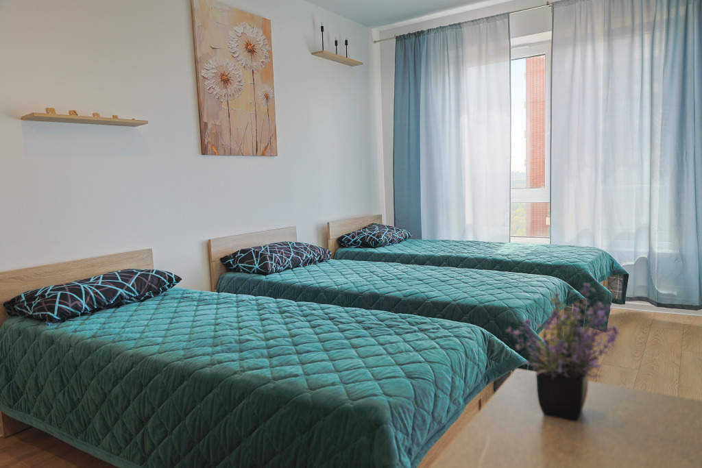 Квартира 1к 58 м² 6 Кроватей