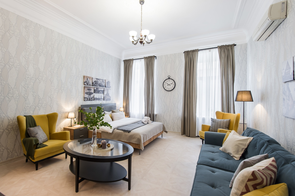 Квартира GM Apartments Элегантная двушка на Дмитровке