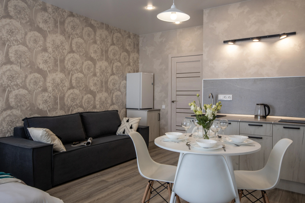 Квартира Gregory Home студия с Видом на Волгу в шаговом доступе от пляжа