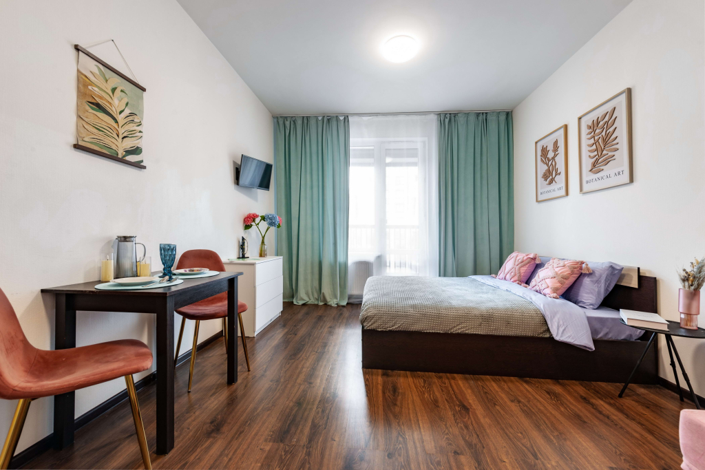 Квартира ApartMe Железнодорожный проспект, 3-местная студия