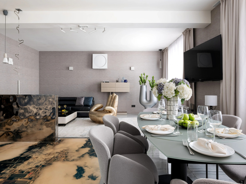 Квартира GM Apartments Трехкомнатные на Новинском бульваре