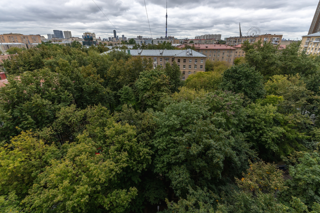Квартира 1-комнатная рядом с ВДНХ в тихом сквере