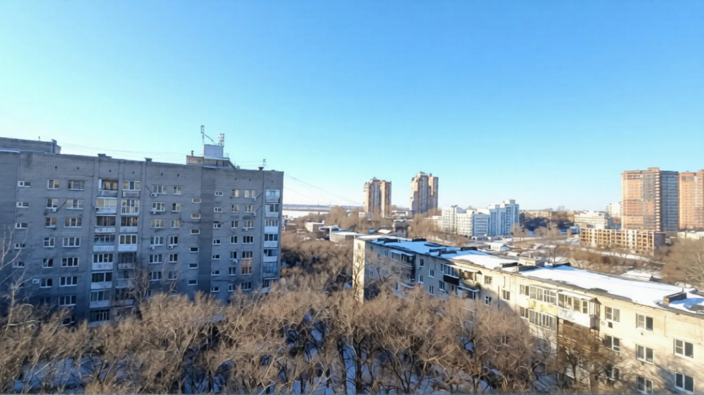 Квартира Татьянин Дом с видом на Амур